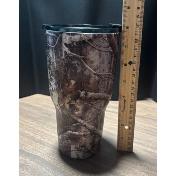 RTIC Stainless Steel Tumbler With Lid 30oz Camo Print BPA Free - Picture 3 of 8